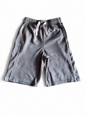 Faded Glory Boys Grey Mesh Athletic Basketball Shorts Size 8